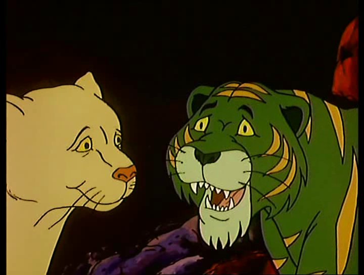 Musclor Et Son Tigre – He-Man – Mattel – MOTU – Complet Vintage
