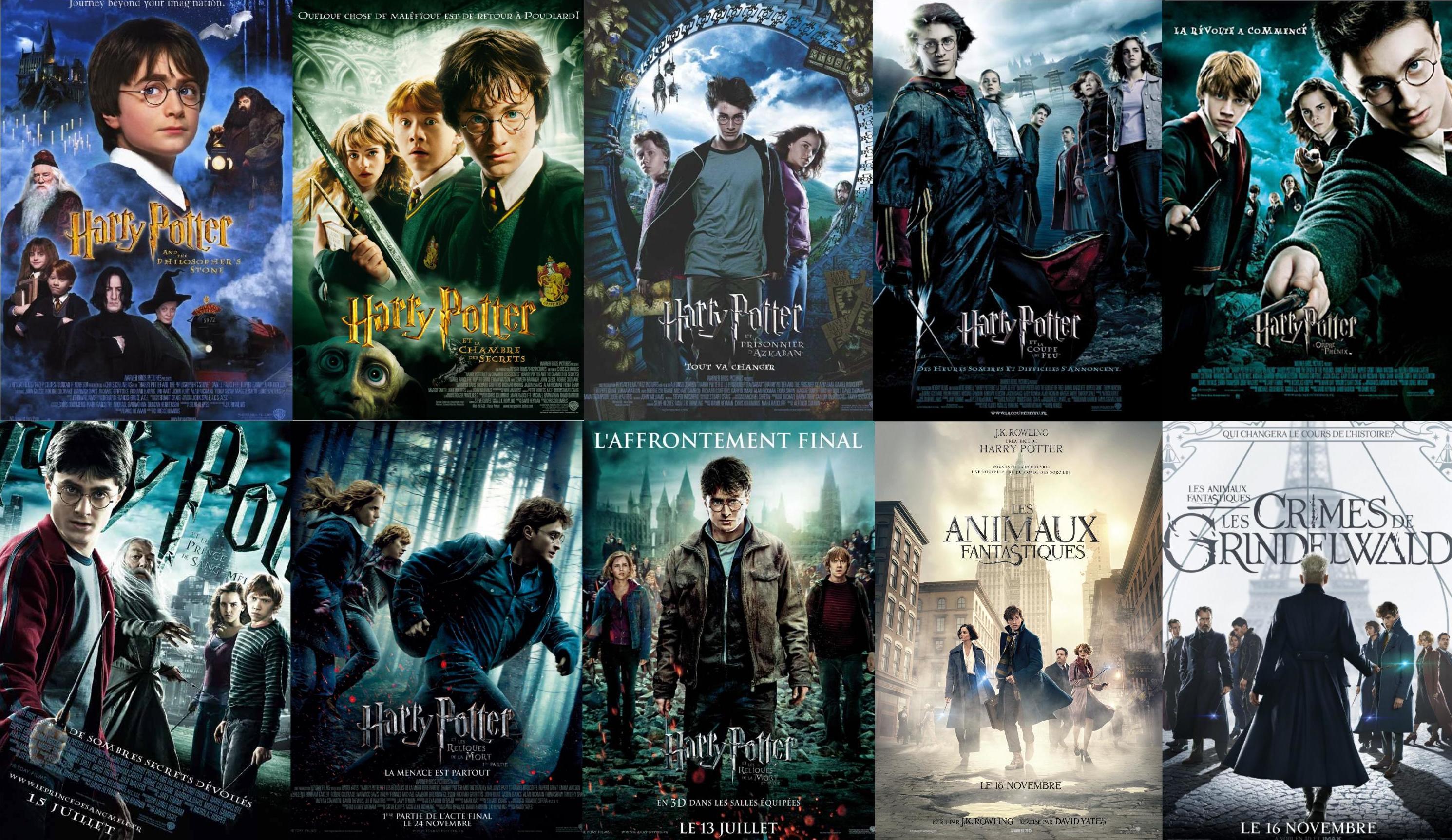 Harry Potter L Ordre Des Films Votre classement des films de la saga Harry Potter - Les Ailes Immortelles